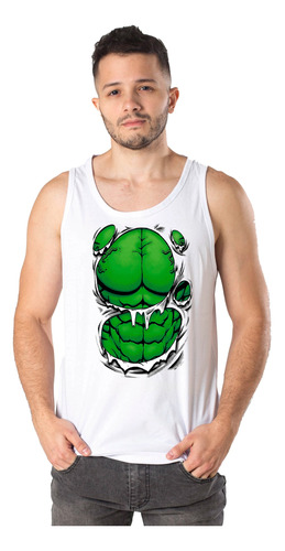 Musculosas Hulk Marvel Comics |de Hoy No Pasa| 8 S