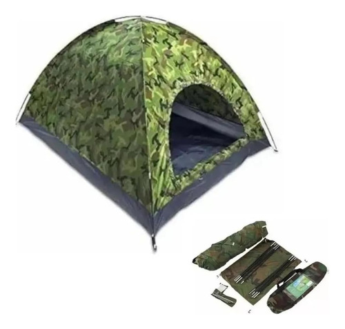 Barraca Camping Camuflada Militar 3 Lugares Top Show
