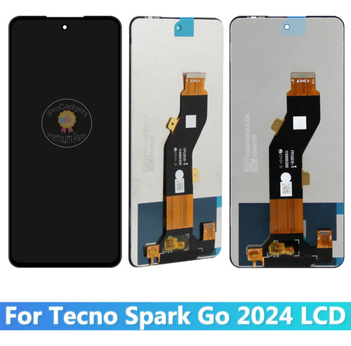 Zc Pantalla Táctil Lcd Para Tecno Spark Go 2024 Bg6 Negra