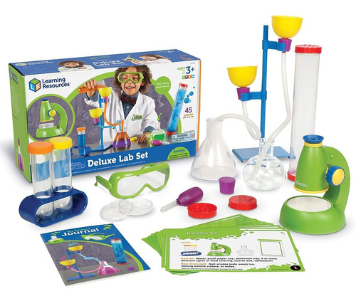 Set De Experimentos Para Niños Científicos Y Microscopio