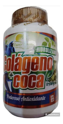 Coca + Colágeno Hidrolizado X 100 Cápsulas Sabor Neutro