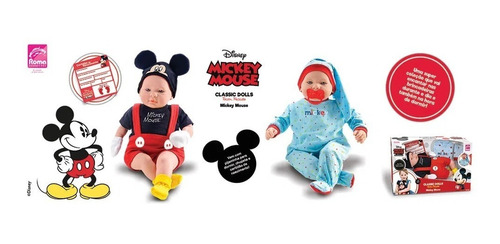 Boneco Menino Mickey Mouse Classic Dolls