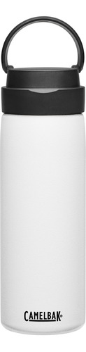 Termo Botella De Agua Camelbak Fit Cap 600 Ml Inox Blanco