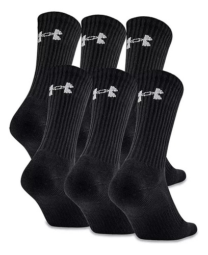 Calcetines Under Armour Charged Cotton 2.0 Importados 6-par 