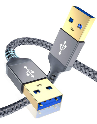 Akoada Cable Usb A A Usb A De 10 Pies, Cable Usb 3.0 Macho A