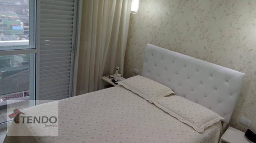 Imagem 3 de 15 de Cobertura 127 M² - Venda - 2 Dormitórios - 1 Suíte - Vila Falchi - Mauá/sp / Imob03 - Co0084