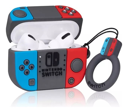 Funda Para AirPods 3 Generacion Nintendo Switch Premium