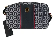 Comprar Tommy Hilfiger Bolsa 69j9951-420 Mujer Zul Logo Tommy Hilfiger Dorado Azul Oscuro
