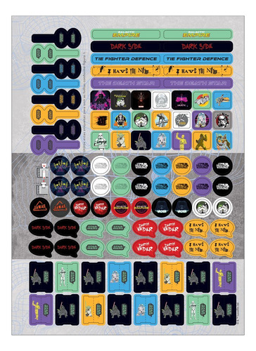 Caderno Star Wars 10 Matérias Univ. Espiral Jandaia Capa 4