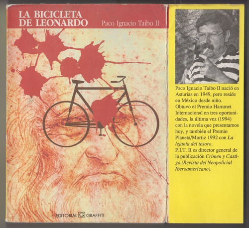 Novela Policial Paco Ignacio Taibo La Bicicleta De Leonardo 