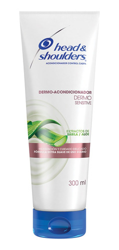 2 Pzs Head & Shoulders Dermo Sensitive Sábila Y Aloe Acondic
