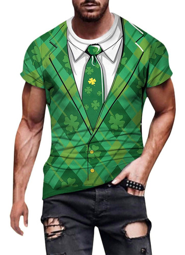 Famoore Camisa Vestir Floral Para Hombre Estampado Manga