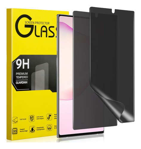 Protector Pantalla Para Galaxy Note 10 Plus Antiespia Funda