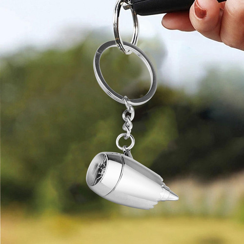 3 × Chaveiro Motor Avião, Peças Avião, Chaveiros Aeronaves