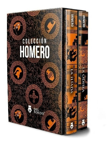 Coleccion Homero La Iliada Y La Odisea ( Box 2 Libros ) 