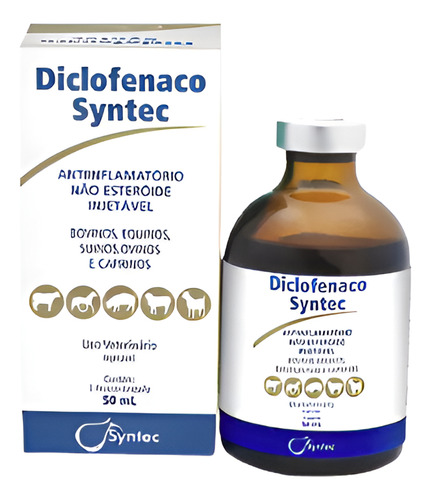 Diclofenaco Injetável 50ml - Syntec Com Validade