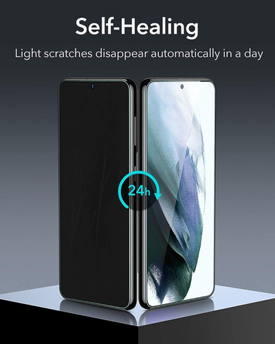 Imagen 6 de 6 de Protector De Pantalla Esr Liquid Skin Samsung Galaxy S21plus