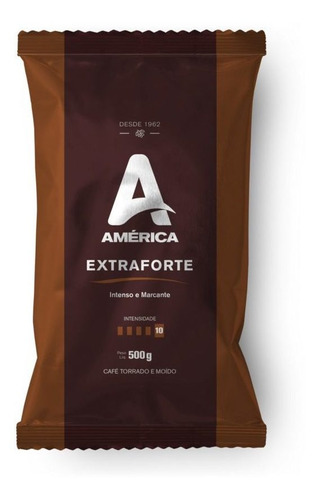 Café Torrado E Moído Almofada América Extraforte 500g