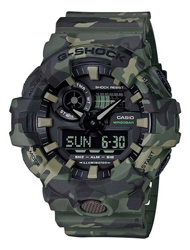 G-shock Casio Relógio Masculino Ga-100 Á Prova D`agua 200mt