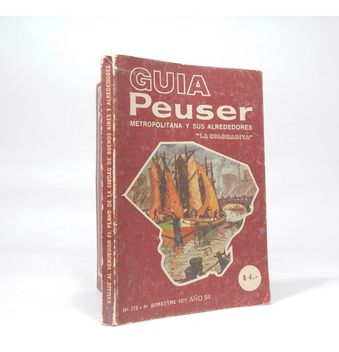 Guía Peuser Metropolitana Y Alrededores La Coloradita Ee4