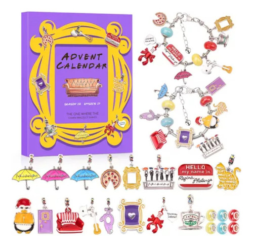 & Calendario De Adviento De Amigos 2024, Pulsera Diy
