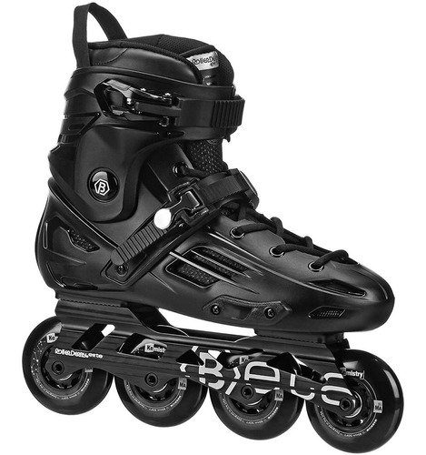 Patines 4 Ruedas Lineal Roller Derby Elite Beta80 Negro Febo