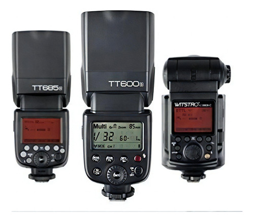 Godox Tt600s Gn60 2.4g Flash Speedlite Para La Cámara Réflex Color Black