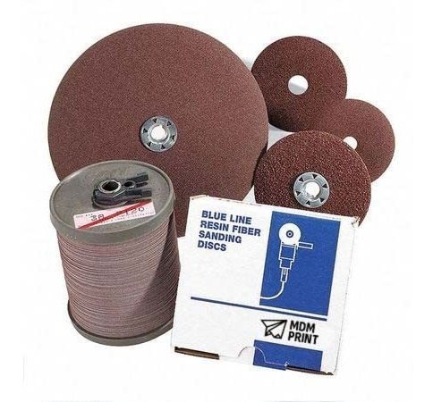 Fiber Disc Blue 7 In. Dia 36 Grit Pk20