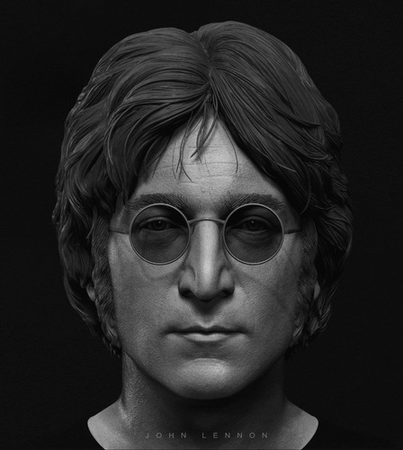 Pôster John Lennon Papel Fotográfico A3 P1393