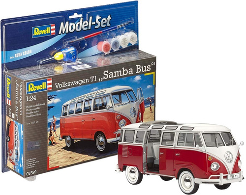 Model-set Kombi Volkswagen T1 Samba Bus 1/24 Revell 67399