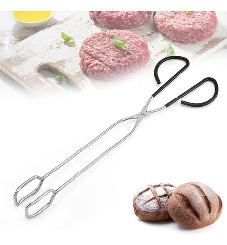 Pinzas Para Barbacoa, De Acero Inoxidable, Para Alimentos
