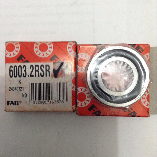 Rodamiento Fag 6003 2rsr