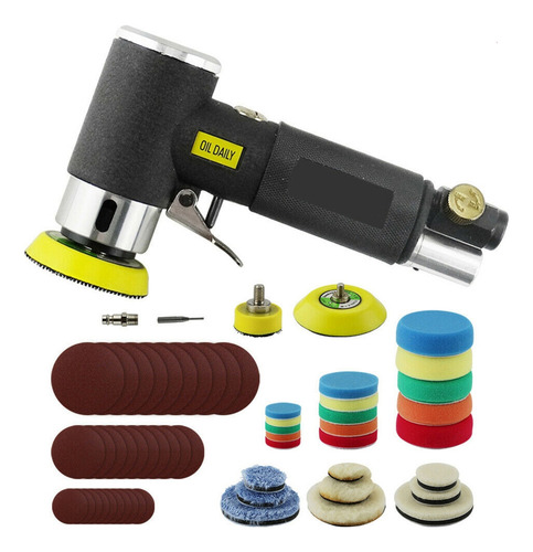 Kit De Minilijadora Neumática Orbital Aleatoria De 2 Pulgada