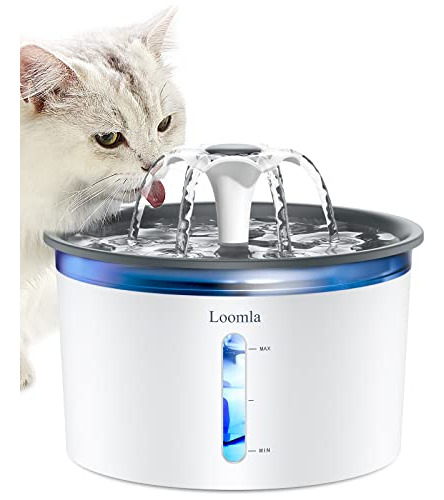 Loomla Fuente De Agua Para Gatos, Fuente De Agua Para Mascot