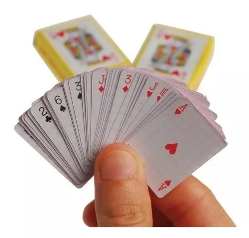 Baralho completo de cartas de jogar pôquer