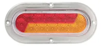 Comprar 1 Plafon 14 Led Ovalado Aro Plasma Gel 4 Funciones 12-24v F1
