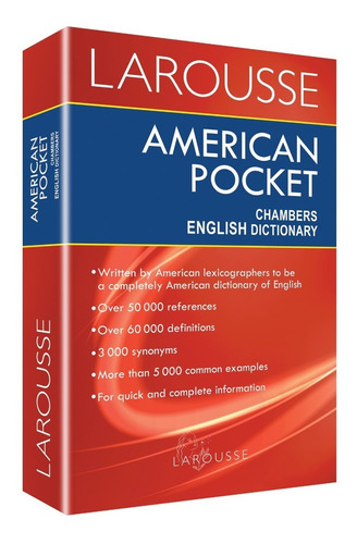 Diccionario De Inglés Intermedio American Pocket Chambers  