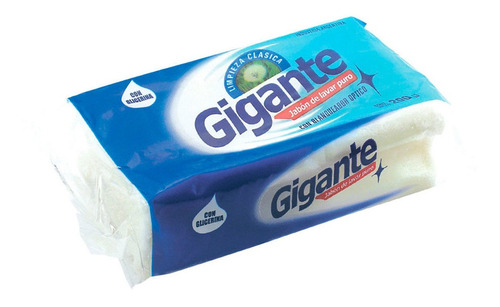 Jabon Blanco En Pan Limpieza Clasica Gigante X 200 Gr