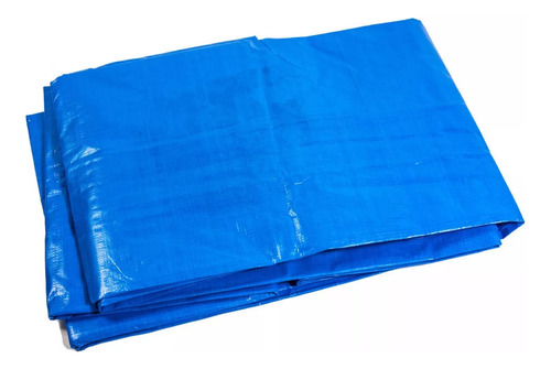 Lona Carpa Impermeable Multiuso 3x5 Mts Azul Con Ojetillos