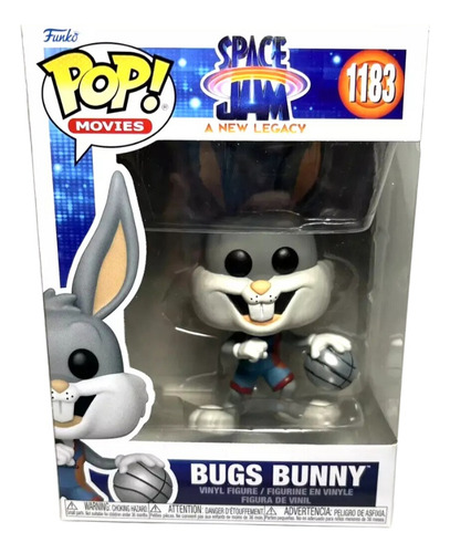 Space Jam New Legacy Bugs Bunny Funko Pop Movies 1183 (Usado)