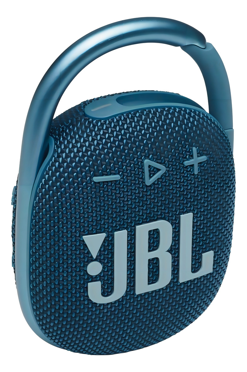 Alto-falante portátil Jbl Clip 4 com Bluetooth Ip67, cor azul marinho