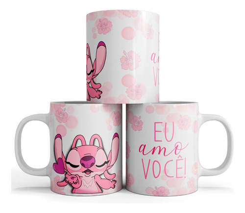 Caneca Angel / Eu Amo Você- Personalizada