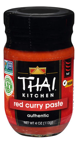 Salsa Thai  De Curry Rojo Sin Gluten 4 - g