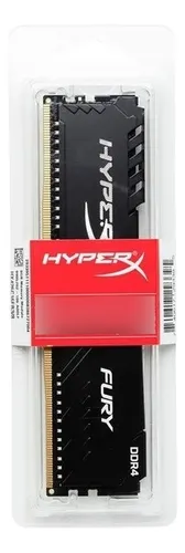 Memoria Ram Hyperx Fury Ddr4 8gb 3200mhz 1x8gb Negro
