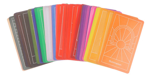Família De Cartões Party Divination Paper Prisms Oracle Fate