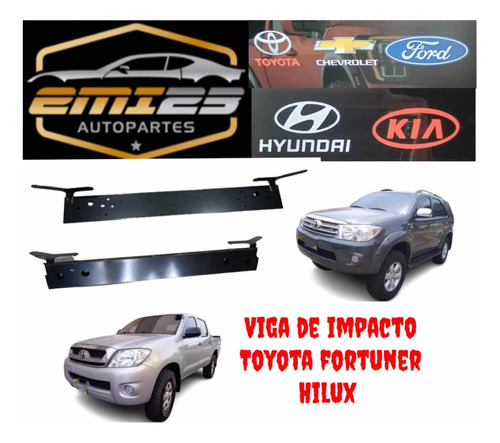 Viga De Impacto Fortuner / Hilux