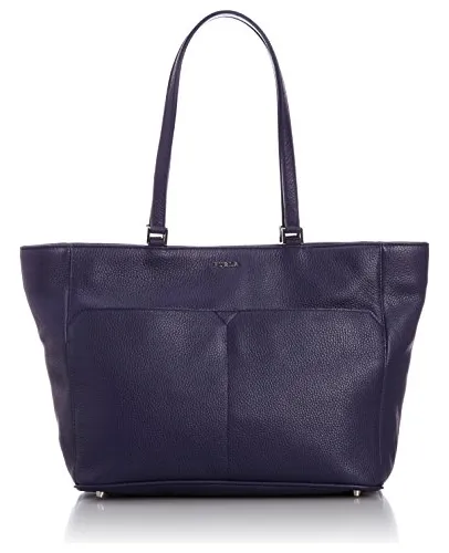 Bolso De Hombro De Cuero Furla Raffaella (notturno 026)