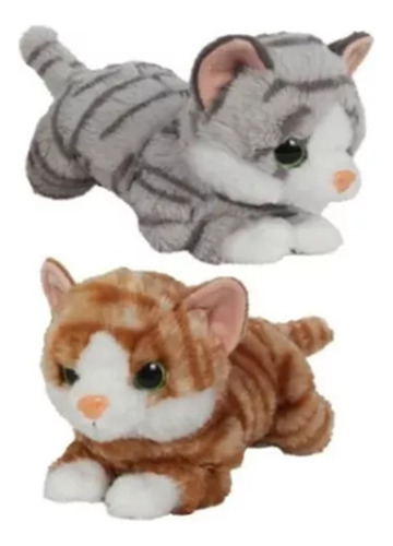 Gato De Peluche Con Sonido 25cm