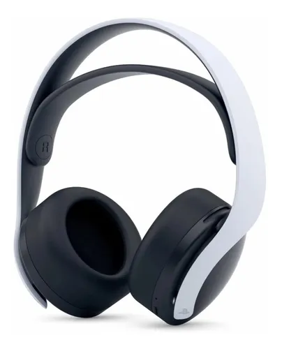 Fone de ouvido gamer sem fio Headset PlayStation PS5/Ps4 Pulse 3D CFI-ZWH1 branco e preto