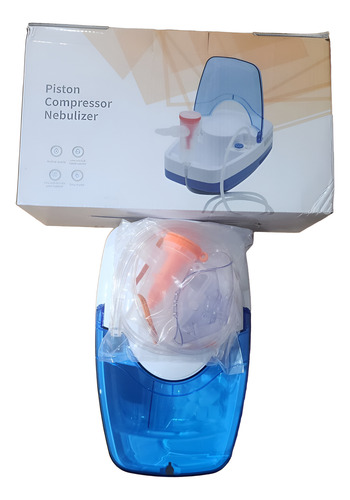 Nebulizador Nebulizer Piston Compressor 0.7ml 220v Blanco